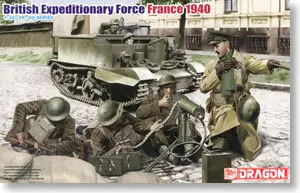 1/35 skala model Dragon 6552 British Expeditionary Force Frankrig 1940