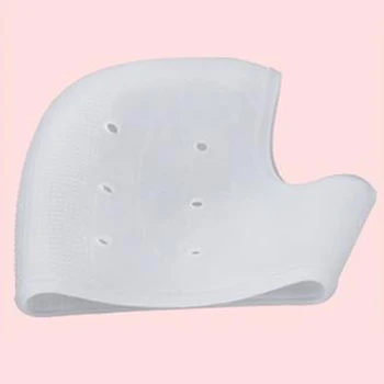 1 Par silikone Hæl Mund Smerte ankelstøtte Ankel Bandage Hæl Varm Beskytter Foden sund Mund Pleje Værktøj