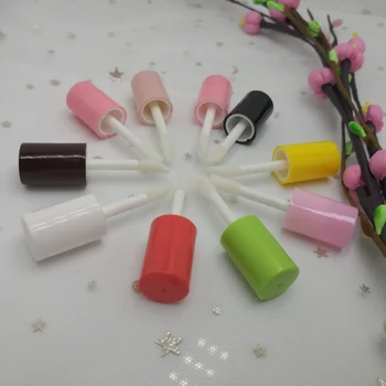 10/50/100pcs 3ML Lip gloss container Mini Farverige lipgloss rør DIY Tom Læift, læbepomade Prøve Kosmetiske Pakning flaske