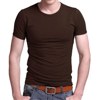 10063-Kort-langærmet t-shirt mænd ' s nye sommer tide brand løs mænds halv-ærmer tendens bunden shirt