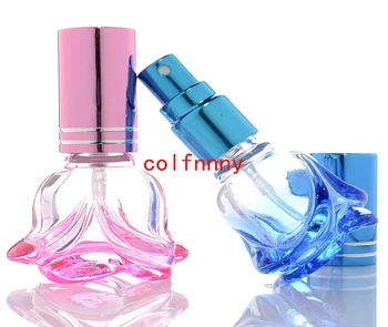 100pcs/meget Hurtig levering 10ML Klart Glas Spray Flaske Bærbare Parfume Forstøver Mini Prøve Tube, Flaske Glas Hætteglas