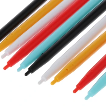 10stk Stilfulde Farve Touch Stylus Pen til Nintendo Wii U WIIU GamePad Konsol