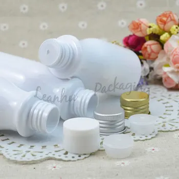 110ML Hvide PET-Flaske,Tom Kosmetik Containere, 110CC Lyse Hud Flaske Vand, Shampoo og Shower Gel Pakning Makeup Containere