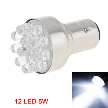 12 LED 1157 BAY15D 2397 7528 3496 P21/5W Bil Led lys Bagerste blinklys Lampe Backup Pære Indikator Bremse-Lampen
