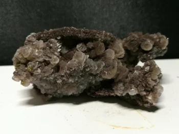 125.7 gNatural pyrit crystal calcit mineral prøve