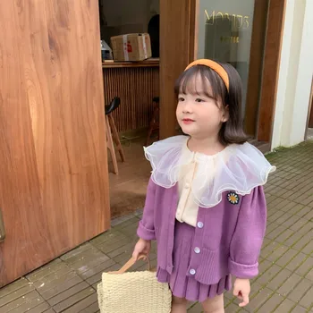 2020 efterår og vinter nye børn, som er Japansk og koreansk stil daisy sweater