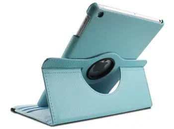 360 Rotation PU Læder taske Til iPad Luft / Air2 / mini 3 2 1 Tablet tilfælde flip PU Læder smart Cover Til Apple iPad5 / ipad6