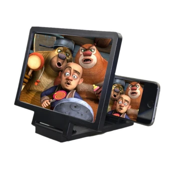3D-Film Forstærker 3X Zoom Forstørret Telefon, Tv med Video Forstærker Stråling Øje Bruser Forstørrelse 3D Skærm Lup Skærmen pragtfuld par