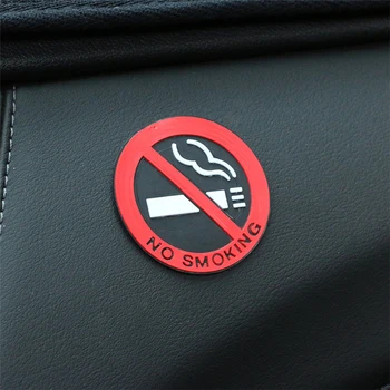 3pc gummi ikke ryger tilmeld advarsel advarsel klistermærke til Peugeot 206 207 208 301 307 308 407 2008 3008 4008 Mazda 2 3 5 6