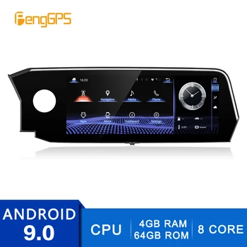 4G+64G Android 9,0 for Lexus ES 2018-2020 GPS-Navigation, DVD-Afspiller, Auto Radio Mms-2 Din Stereo 8Core 1080P Styreenhed