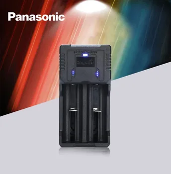 4pc Originale Panasonic 26650A 3,7 V 5000mAh Høj Kapacitet 26650 Li-ion Genopladelige Batterier OG Hurtig Oplader Bedste Kvalitet