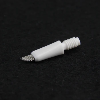 5pcs tåge nåle Double Row #15pins microblading nåle for Permanent Makeup Manual Pen Tåge Øjenbryn 3D-Broderi Tatovering nål