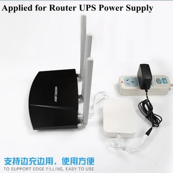 5v 9v 9000mAh batteri mini ups 12v polymer 9Ah 2A nuværende DC online for wifi-router standy strømsvigt skære nødbelysning