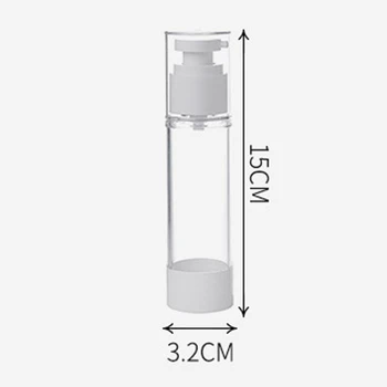6 Stk/Sæt Små Mist Spray Flasker Vakuum Emulsion Flaske, der Rejser på Business Aftapning 50 ml Tryk på Pumpen Lotion Flaske