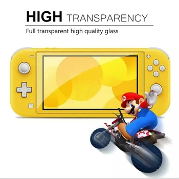 9H 0,3 mm Delikat Touch, Hærdet Film Anti-splintre Glas skærmbeskyttelse til Nintendo Skifte Lite Tilbehør