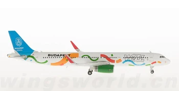A321 Wizz Air fly model toy 1/400 Ungarn Wizz Air, BUDAPEST 321 passagerfly flyselskab fly passagerfly model Toy