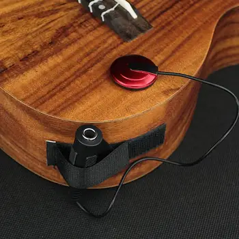 Akustisk Guitar Lyd Pickup Kontakt Mikrofon Combo Forstærker for Violin, Banjo, Mandolin, Ukelele Musikalsk Lyd Forstærker