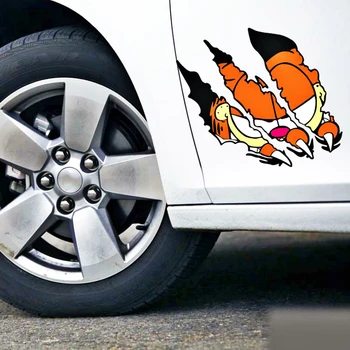 Aliauto Tegnefilm Garfield Paw Bil Mærkat Mærkat Tilbehør til Motorcykel Volkswagen Chevrolet, Peugeot Køleskab Mazda Nissan Smart
