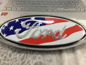 AMERIKANSKE FLAG 2005-Ford F150 FORAN BAGKLAPPEN Oval Logo, 1STK