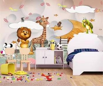 Animal park dyr historie 3d-tegnefilm børns værelse børneværelse