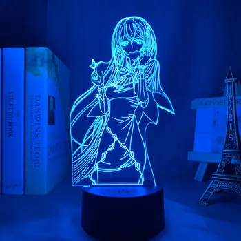 Anime Re Nul Myrepindsvin Led Nat Lys til Soveværelse Indretning Fødselsdag Gave Nat Lampe Myrepindsvin Light Zero Drop Shipping Gadget