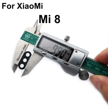 Aocarmo For XiaoMi 8 mi8 Bageste Tilbage Kamera Linse Glas Med Selvklæbende Mærkat Udskiftning Del
