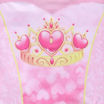 BAOHULU Pink Bomuld Kids Tutu Dans Bærer Maske Crown Hjertet Ballet Trikot Gymnastik Kostume til Piger Ballerina Dans Tøj