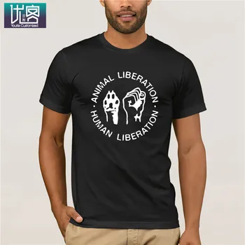 BEFRIELSEN Stolthed T-Shirt Mænd Unisex Nye Mode Tshirt Animal T-SHIRT - Vegetariske Veganske Rettigheder Test Politiske Cool Casual