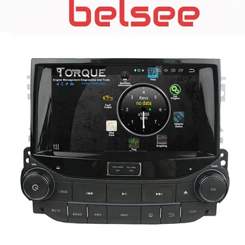 Belsee Android 9.0 Bil Radio 8-tommer Touch-Skærm Mms-DVD-Afspiller, GPS-Navigation PX5 HD for Chevrolet Malibu 2013