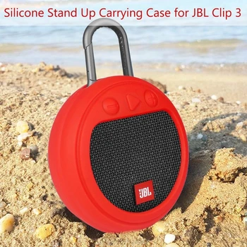 Blød Silikone Case Beskyttende Dække Shell Hud for J-BL Klip 3 Bluetooth Højttaler Tilbehør N24 20 Dropshipping