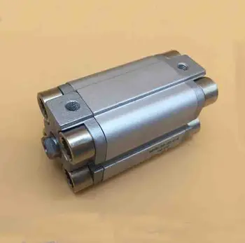 Boring 20mm X 225mm slagtilfælde ADVU tynd pneumatiske indvirkning dobbelt stempel vej kompakt cylinder aluminium