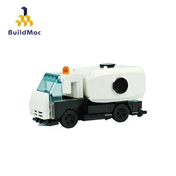 Buildmoc 174pcs Tankbil Lastbiler Bil, Helikopter, Båd byggesten Pædagogiske Børn City Mursten børn Legetøj
