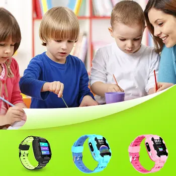 Børn 4G GSM Smart Ur videoopkald SOS Nødopkald ved Hjælp LBS+GPS+WIFI Flere Positionering Børn Gave ur