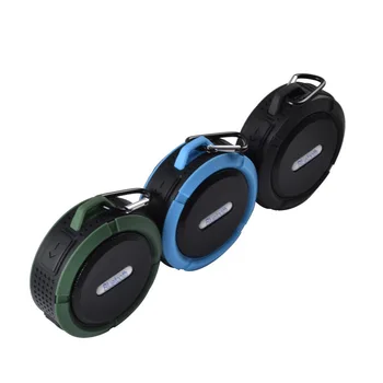 C6 Bærbare Bluetooth-Højtaler Udendørs Trådløse Højttaler Vandtæt Stærk Bas Musik i Stereo Audio Afspiller 120PCS/masse