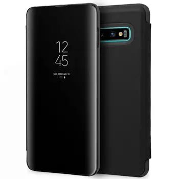 Cool®-Flip Cover til Samsung G975 Galaxy S10 Plus Clear View black-book Cover stå