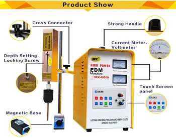 Den Bærbare EDM-Maskine, kan Maskinen enhver Form Hul med Elektrisk Udladning Brudt Tryk og Bor Remover