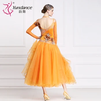 Den nye Nationale standard for moderne dans tøj store pendul kjole praksis tøj balsal danse Vals-B-14764