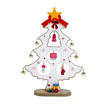 DIY Træ-Christmas Tree Dekoration Julegave Ornament Xmas Tree Table Bruser Dekoration