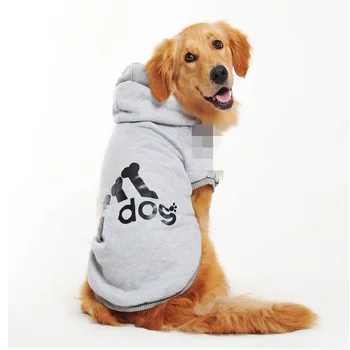 Dog Hoodie Hund Tøj til Store Hunde Kæledyr Tøj Varm Hund Coat Jakke Hvalp Pet Tøj til Hunde Sweater Ropa Perro