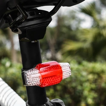 Dropship-Cykel Smart Sensor Bremse Lys COB Smart blinklyset USB-Opladning Hale Lys Cykel Lys