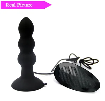 Erotisk Anal Plug Vibrator Sex Legetøj til Kvinder Silicone Klitoris Stimulator Prostata Massage Butt Plug Dildo Vibrerende sexlegetøj