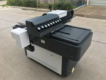 Fabrikken producent A1 størrelse flatbed hvid lak 6090 uv-printer