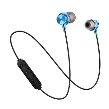 FOOVDO Sport 4.2 Trådløs Bluetooth-Hovedtelefon Aktive støjreducerende Headset til Mobiltelefoner og Musik Bas Neckband Høretelefoner
