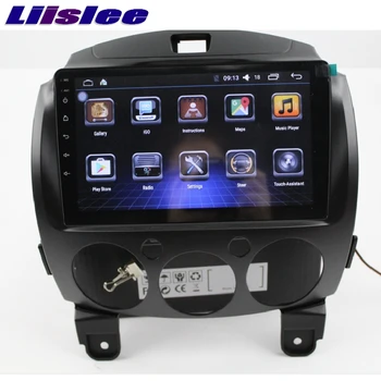 For MAZDA 2 Jinxiang DE 2007~2017 LiisLee Car Multimedia-TV DVD-GPS Audio Hi-Fi Stereo Radio Oprindelige Stil Navigation NAV-NAVI -