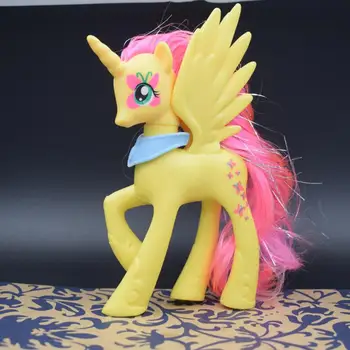 Hasbro 14cm My Little Pony Søde Pvc Unicorn PVC Lidt Ponis Hest Handling Toy Tal Dukker til Piger Legetøj anime figur legetøj