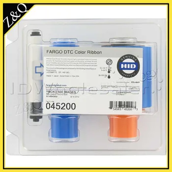 HID DTC4500 kort printer bånd Fargo45200 YMCKO farvebånd til brug sammen med DTC4500-kort printere
