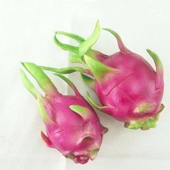 Høj kunstig efterligning Falske pitaya Frugt kunstig pitaya&kunstige plastik falske simuleret pitay