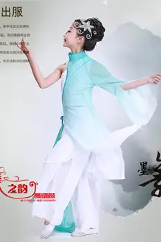 Høj Kvalitet 2019 Børn Dans Tøj Klassiske Kostumer Elegant og Klassisk Dans Jade Yangko Moderne Dans Tøj