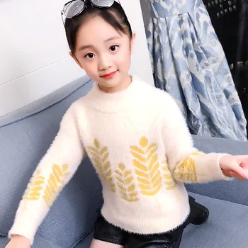 JMFFY Cardigan Til Piger 2019 Mærke Bomuld Strik Vinter Spædbarn Sweater Børn Tøj Sweater Girl Kids Baby Pullover 4-15T
