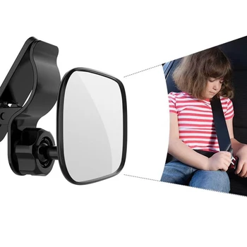 Justerbar Baby Car Rear View Mirror, I Bilen, På Bagsædet Sikkerhed Udsigt, Barn Overvåge Vende Sikkerhed Sæde Rear View Mirror